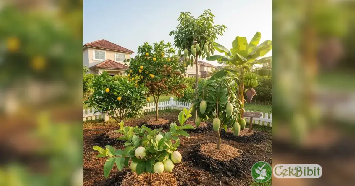 bibit buah yang cepat berbuah di pekarangan rumah