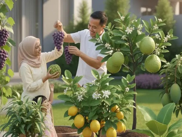 cara memilih bibit buah untuk tabulampot